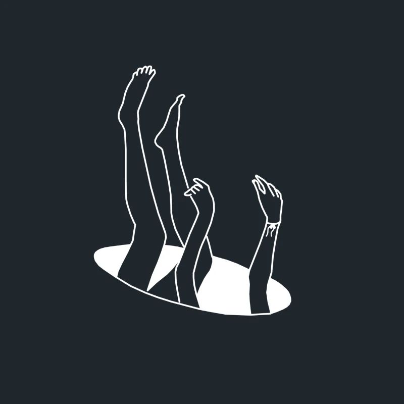 Hole trap Optical illusion