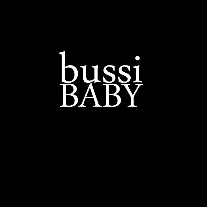 Bussi Baby Schriftzug