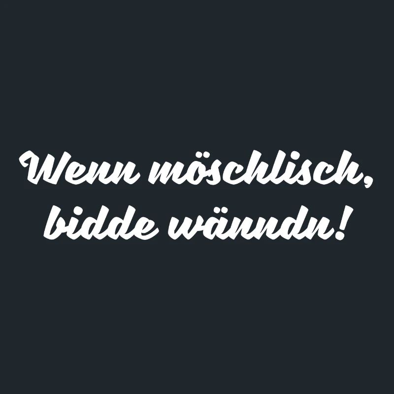 Bitte Wenden Sächsischer Spruch Ossi DDR Geschenk