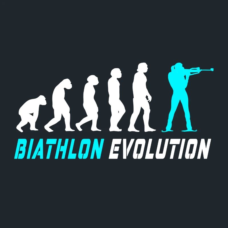 Conception / idée cadeau Evolution biathlon
