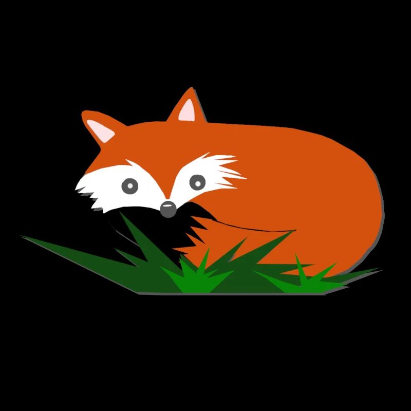 fuchsdesign liegend, Kindershirts