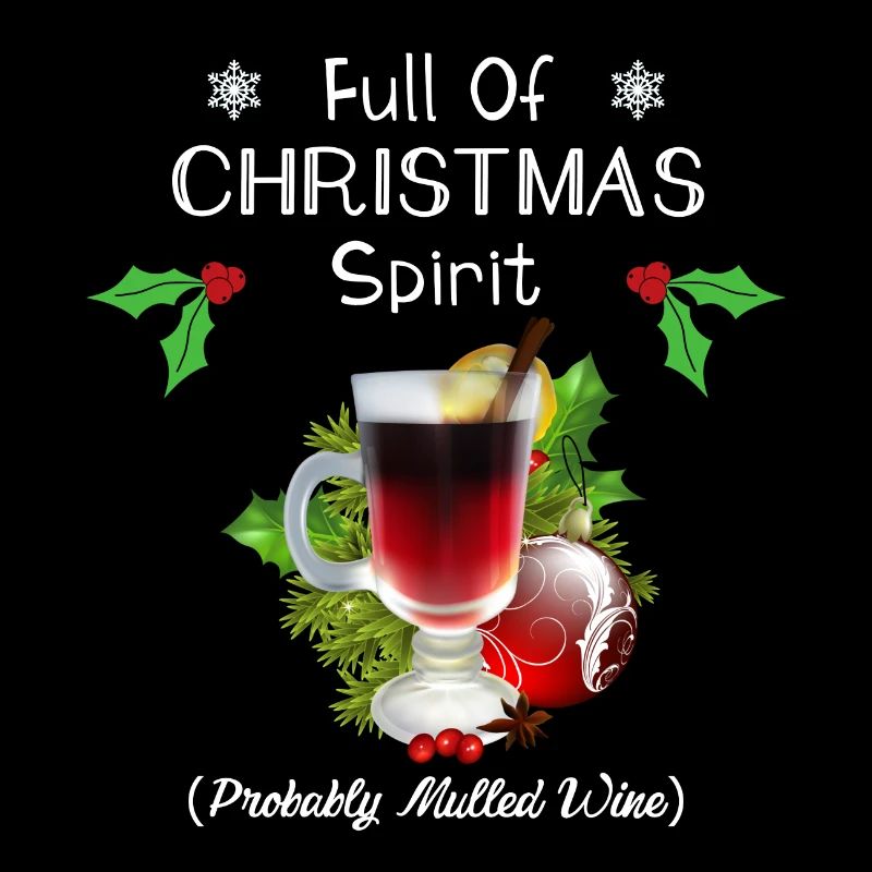 Vin chaud Drôle Noël Noël Noël Cadeau
