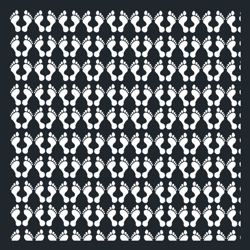 customized, feet pattern