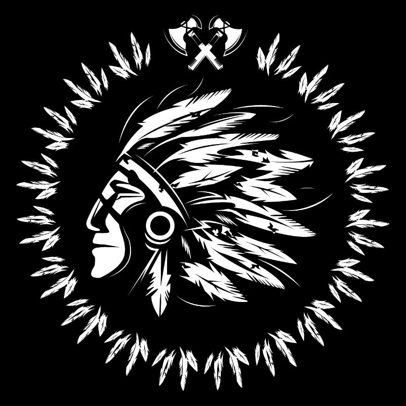 Indian Chief Icon icon Illustration Graphic