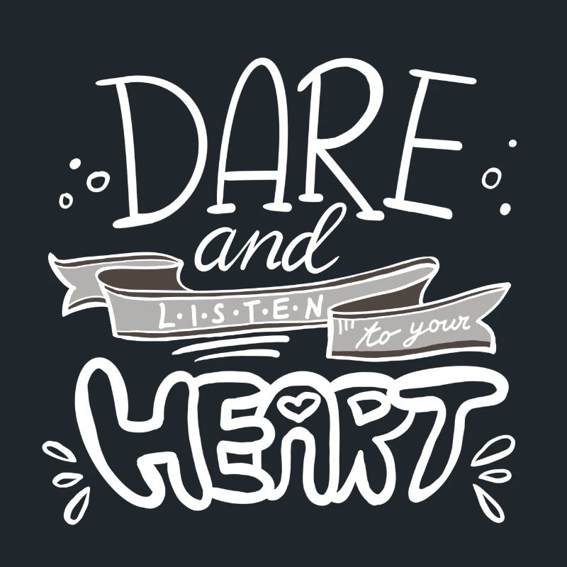 Message de motivation à la main