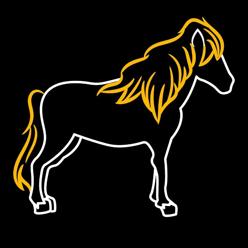 Pferde Isländer Hengst Araber Islandpferde