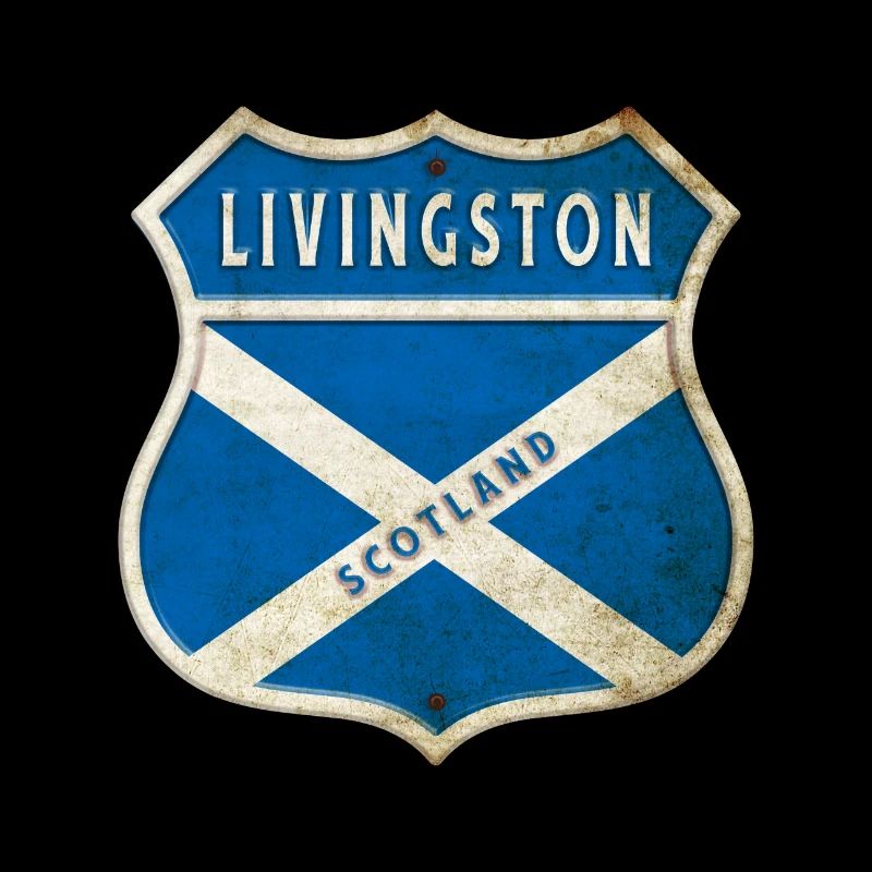 Blason du drapeau écossais de Livingston