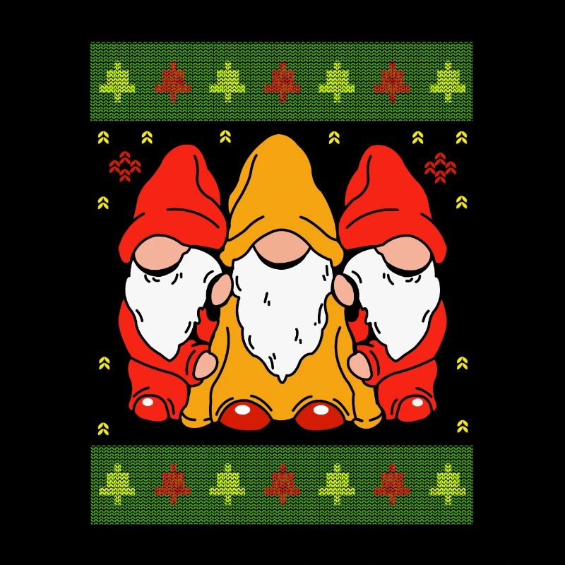 Elfes de Noël Doux Motif des Elfes de Noël