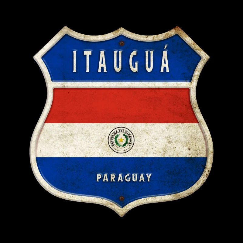 Design du drapeau d'Itauguá, Paraguay