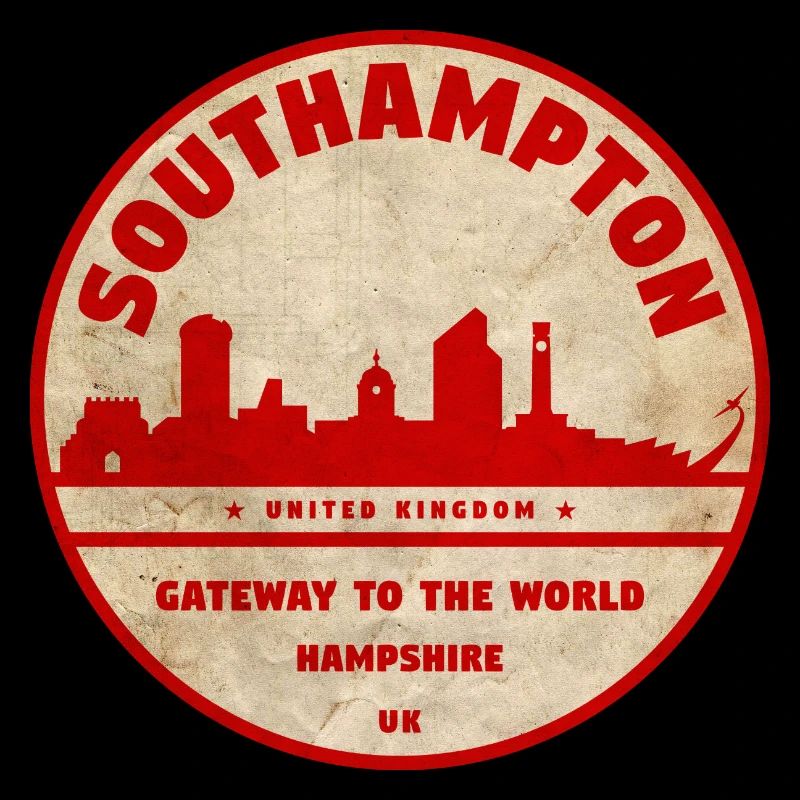 Southampton Skyline Abzeichen