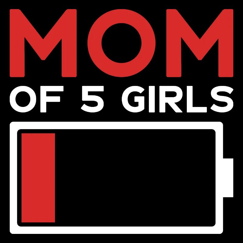 MAMAN CINQ FILLES MAMAN DE 5 FILLES