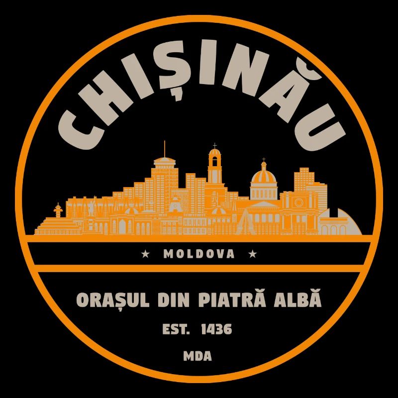 Chisinau Skyline Badge Moldova