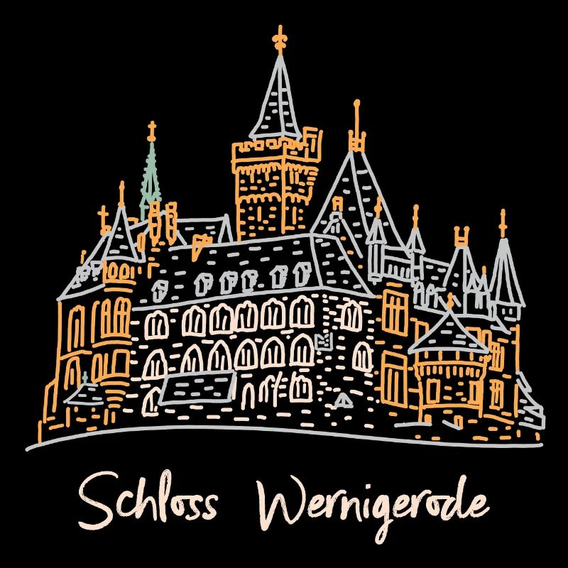 Schloss Wernigerode, Höhenburg, Deutschland
