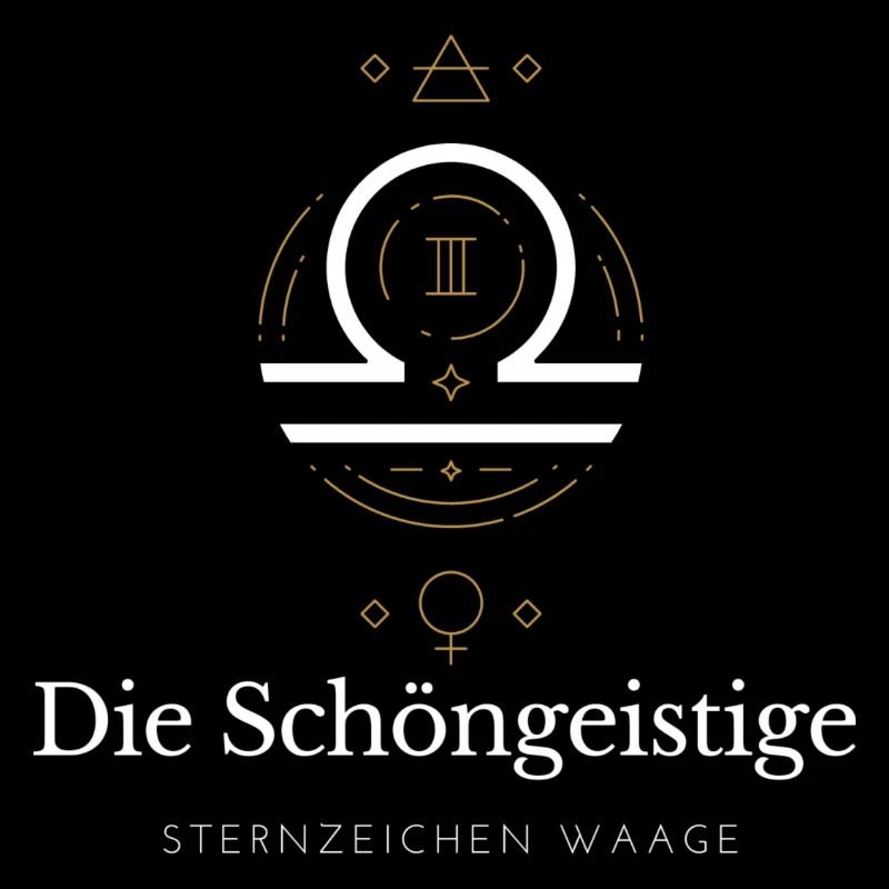 Waage Sternzeichen Glyphen