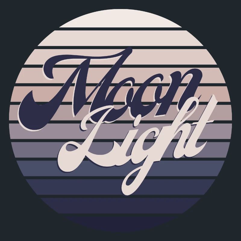 Moon light moonlight moonlight casual relaxation