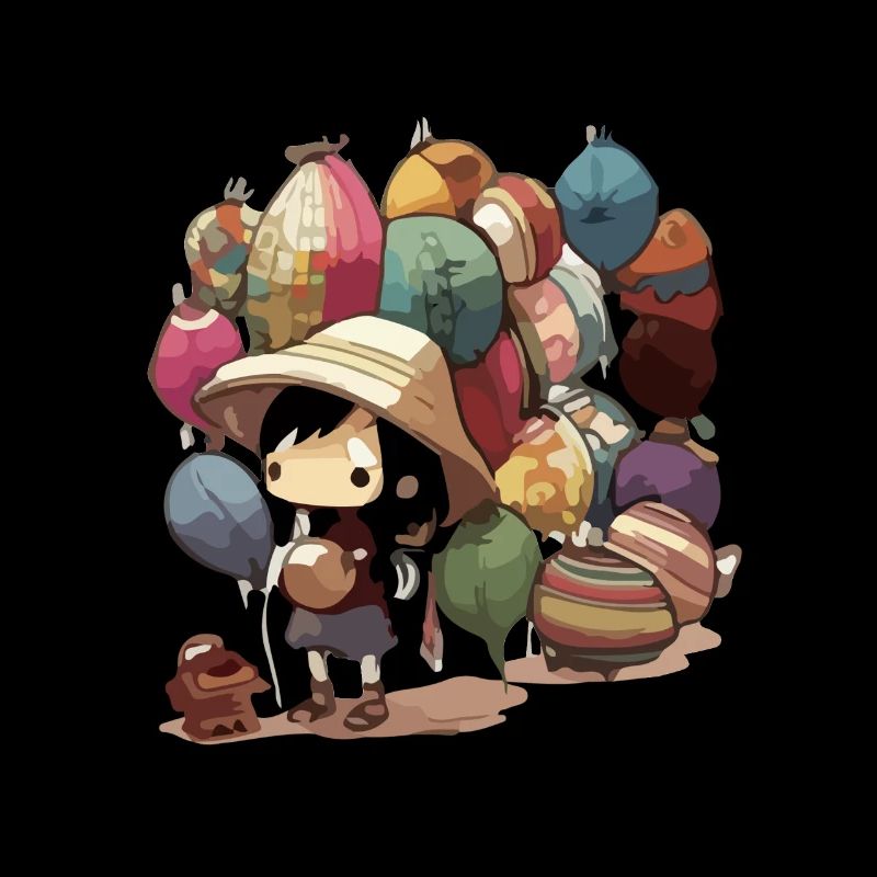 La vendeuse de ballons