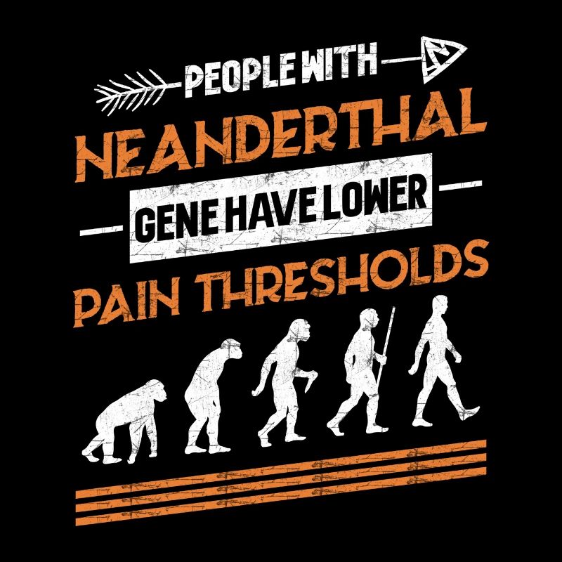 Prehistoric Neanderthal paleoanthropology