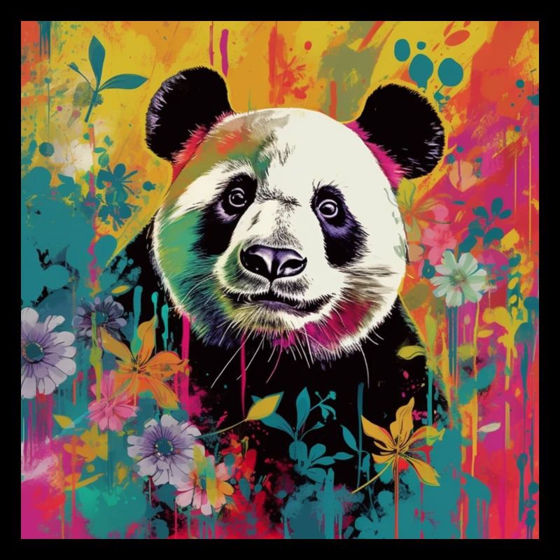 PANDA DANS LA JUNGLE