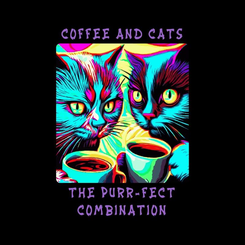 Coffee & Cats - The purr-fect combination
