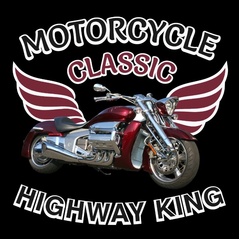 Classic Biker Vintage Retro Moto Speed Demon