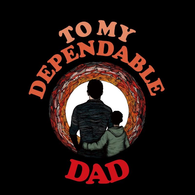 To My Dependable Dad , Happy Fathers Day