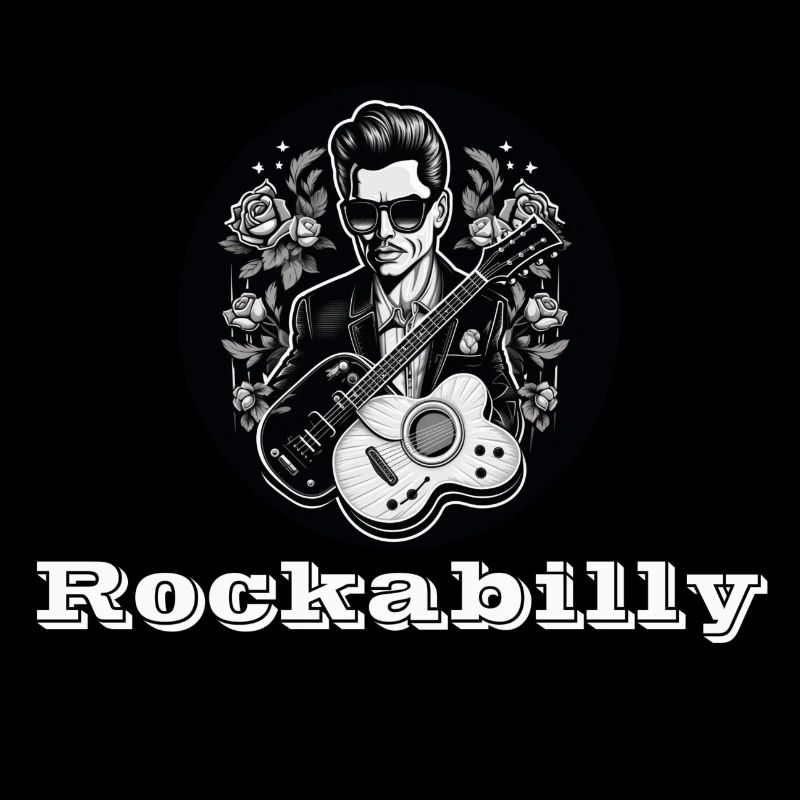 Rockabilly weiß