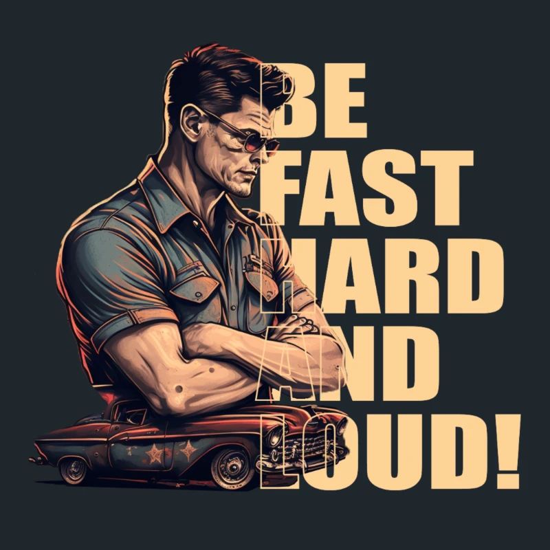 Mechaniker mit Oldtimer