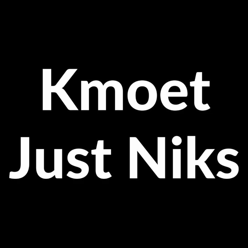 Kmoet Just Niks, Chemises en dialecte anversois