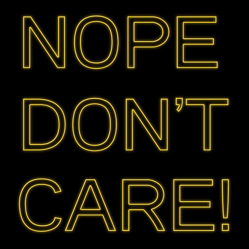 Nope don't care