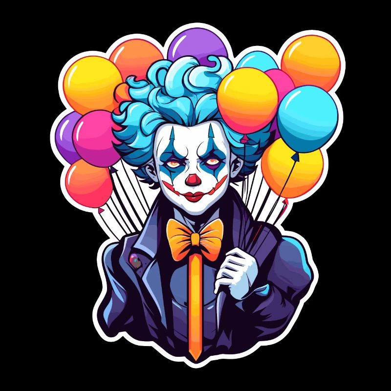 Clown Drawing