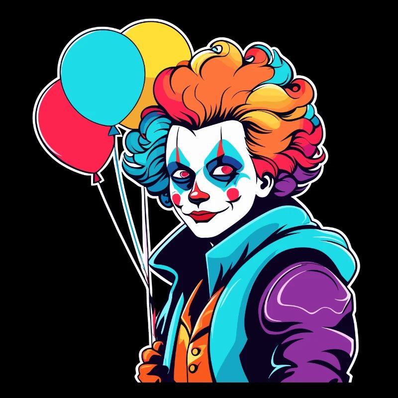 Clown Drawing