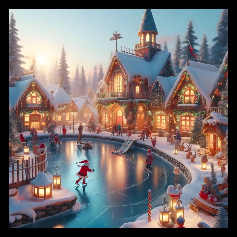 Village Scandinave Noël