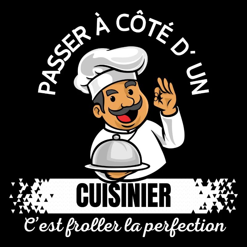 Chef cartoon: Passez à côté d’un cuisinier