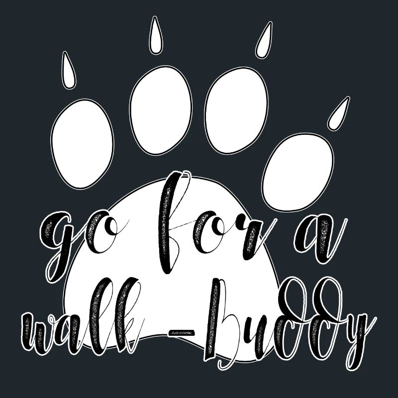 Go for a Walk Buddy – Conception de chien