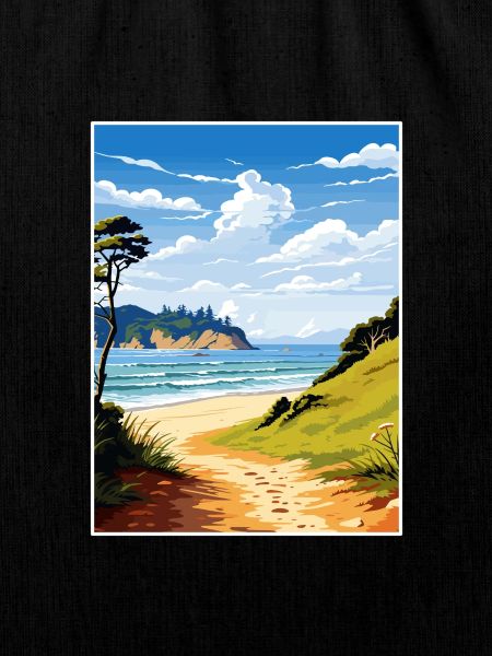 Abel Tasman kystspor New Zealand souvenir