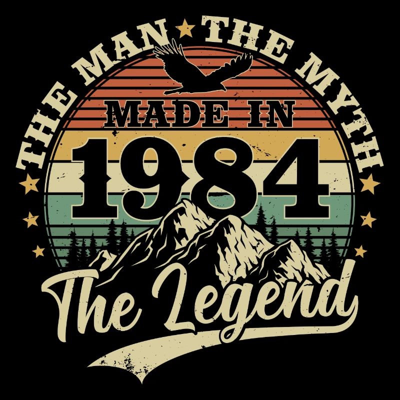 Born in 1984 Man Myth Legend