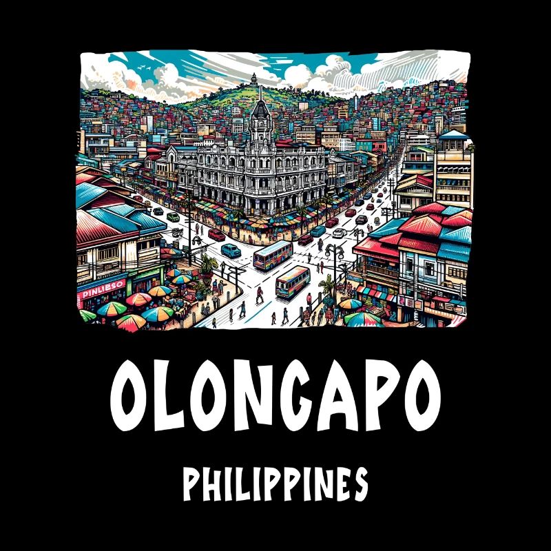 Ville d'Olongapo, Philippines, Asie du Sud-Est