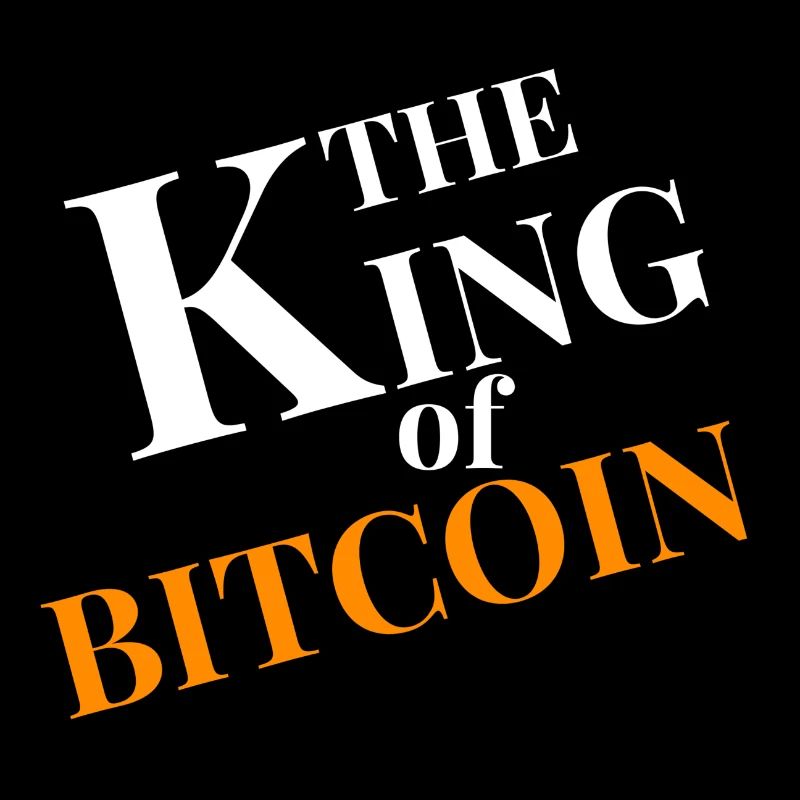 König von Bitcoin Grafik
