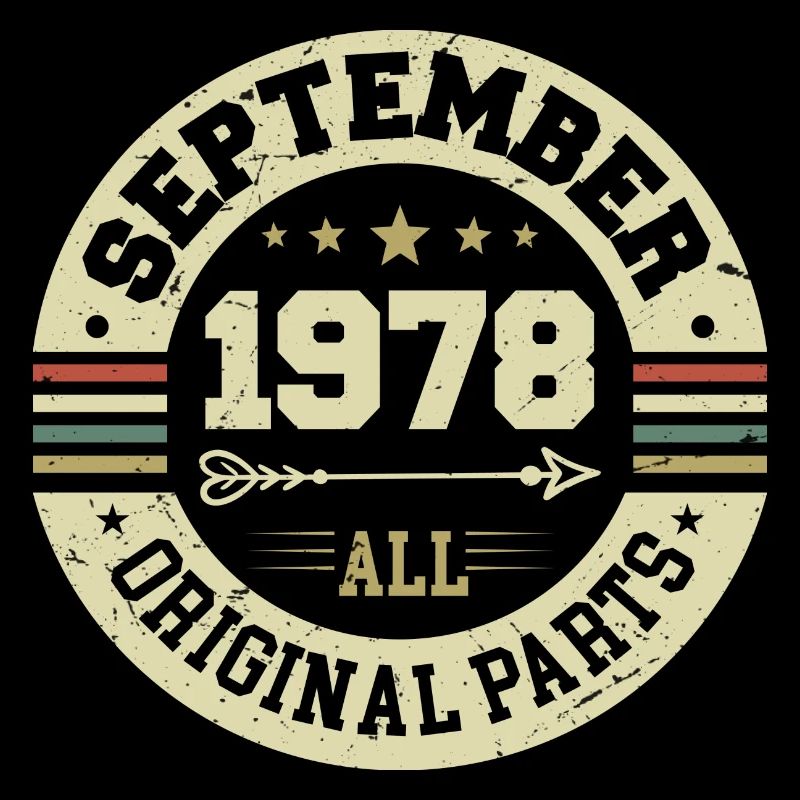 46. Geburtstag 1978 Legendär seit September 1978
