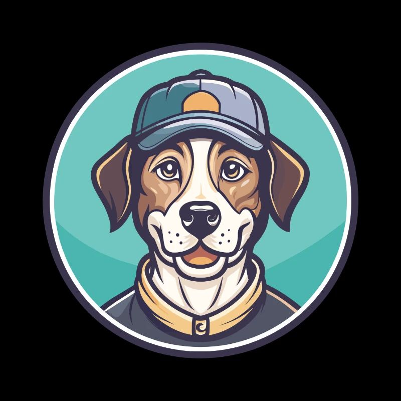 Florida Cracker Cur Chien Race Drôle Dessin animé Kawaii