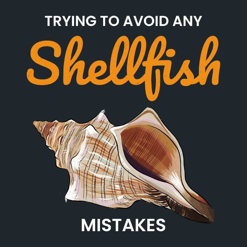 Conch Seashells Collector Beachcomber Shellfish