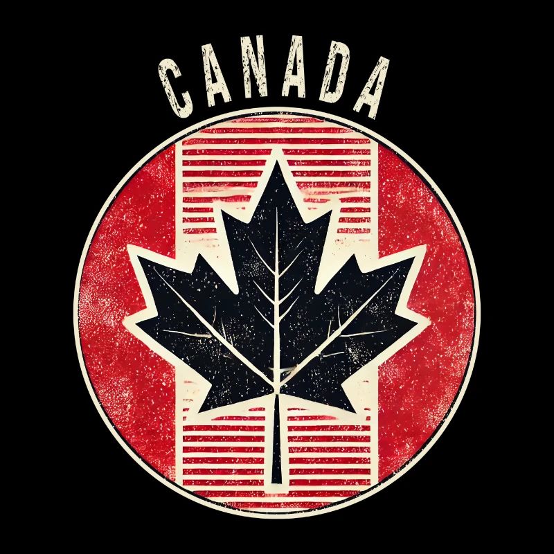 Motif de feuille d'érable du Canada