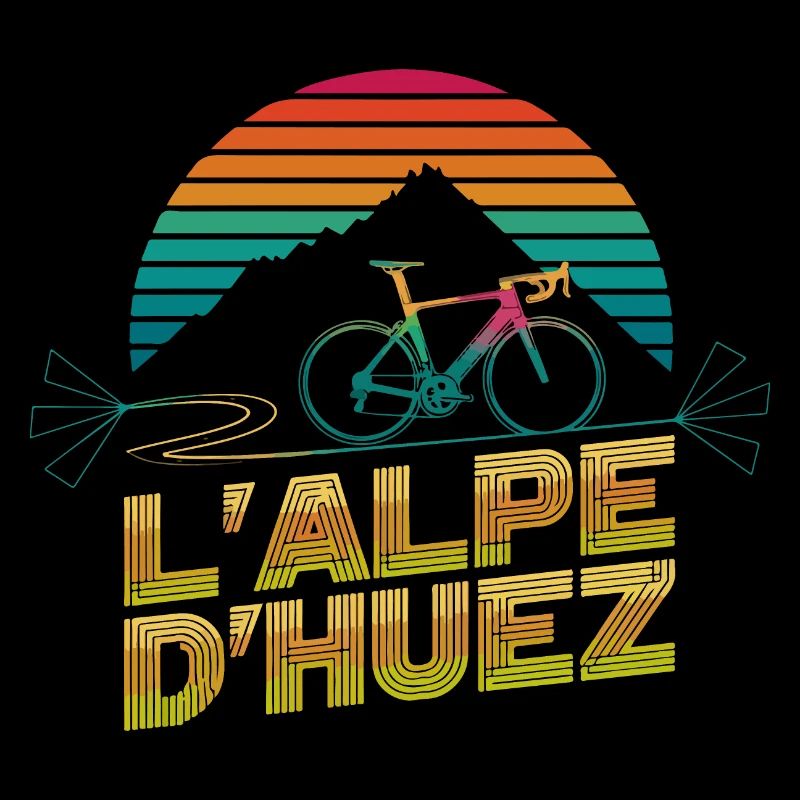 L'Alpe d'Huez Retro Radsport
