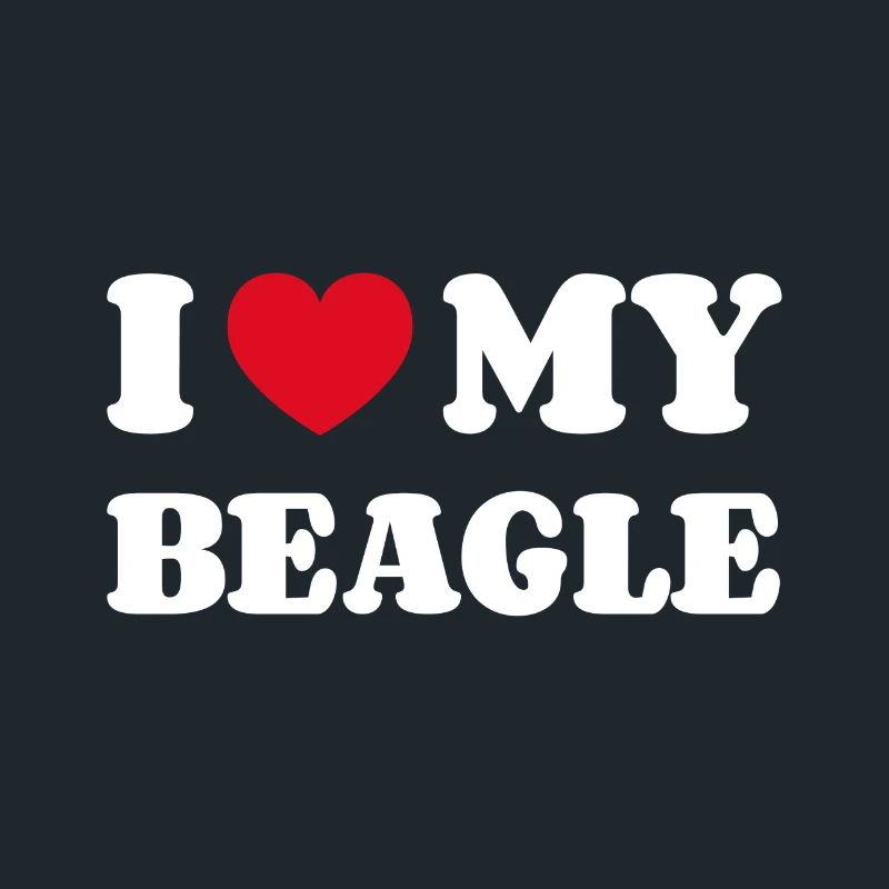 J’aime mon beagle