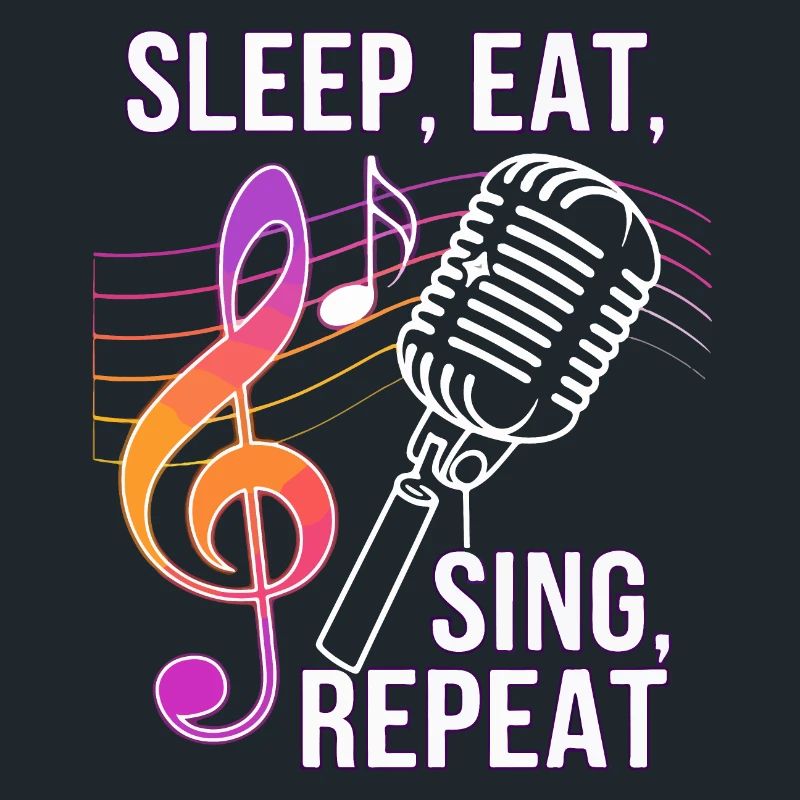 Dormir Manger Chanter Répéter