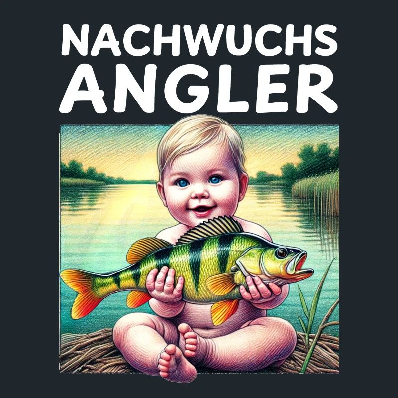 Nachwuchs Angler - Baby Geschenk