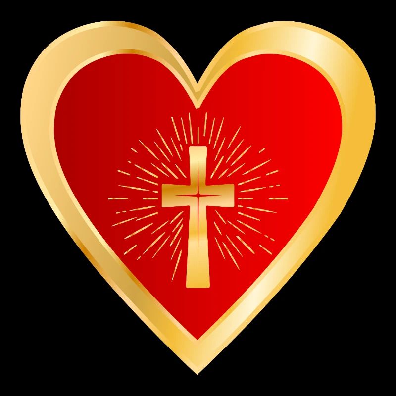 ÉGLISE CROIX AMOUR COEUR