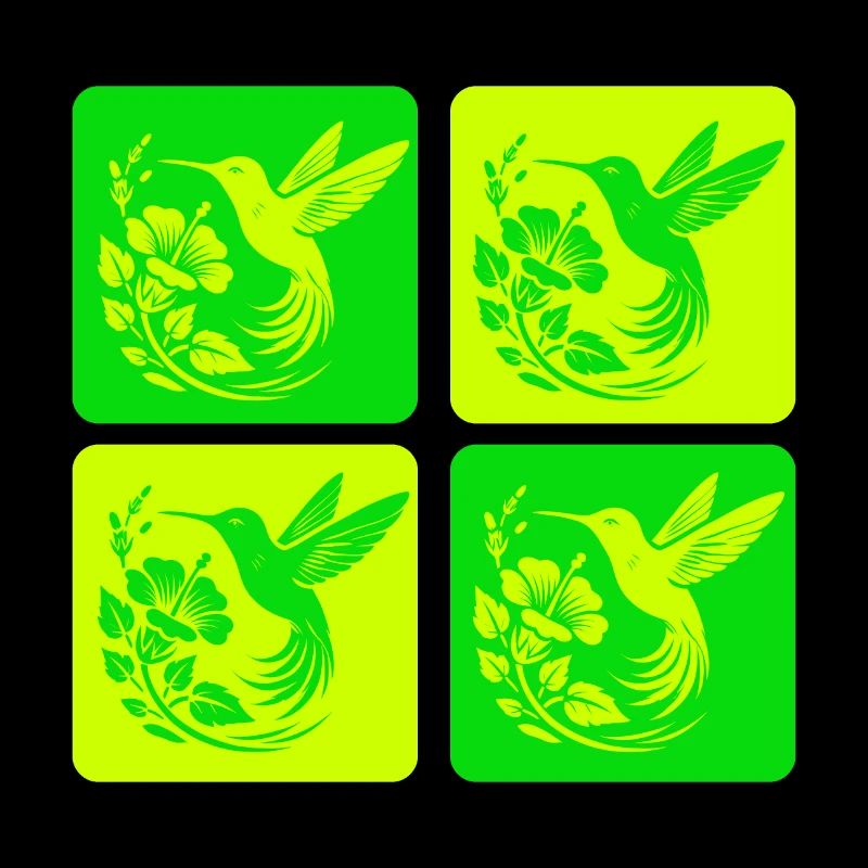 Colibri et fleur – Nature Design