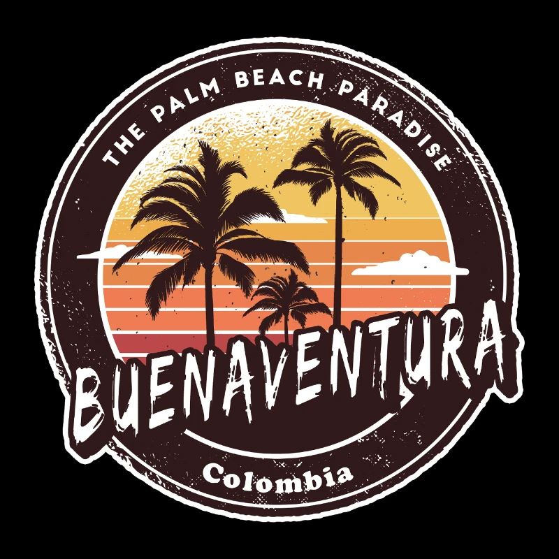 Buenaventura Palm Trees Beach Design