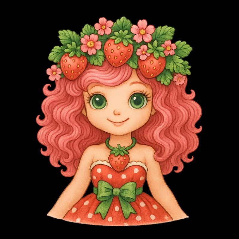 Erdbeermädchen-Power! 🍓